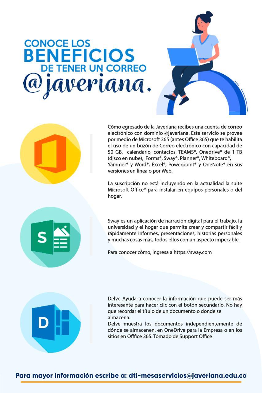 Conoce los beneficios de tener um correo