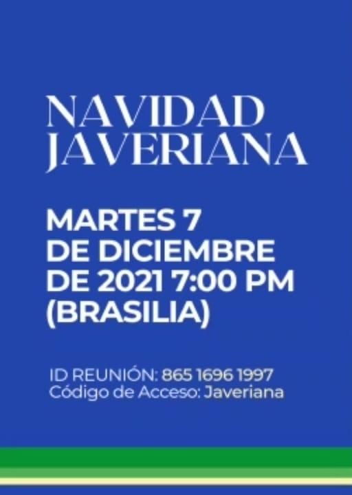 Invitación encuentro virtual día de las velitas.