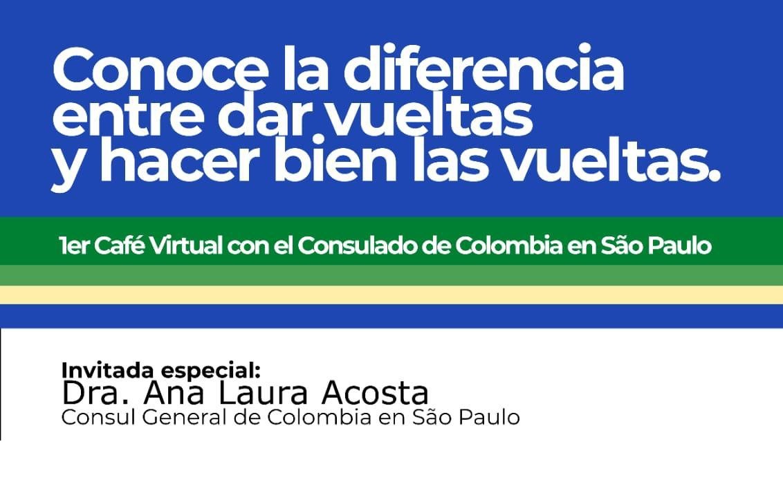 Imagen del evento Café Virtual con el Consulado - 31/03/2022